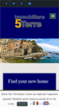 Mobile Screenshot of immobiliare5terre.com